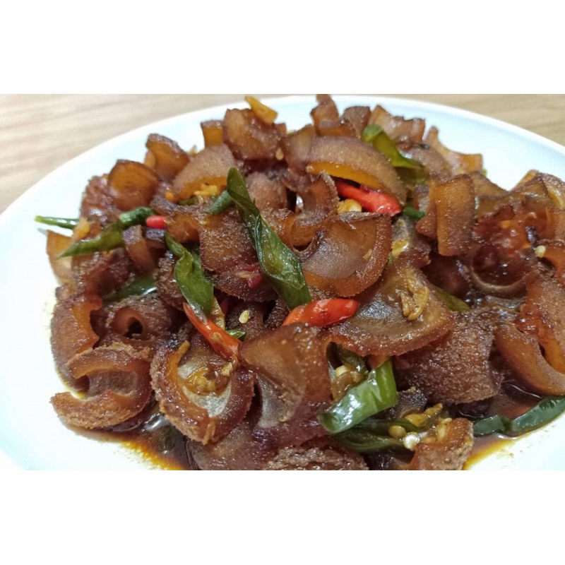 

Kikil Tumis Kecap Cabe Ijo
