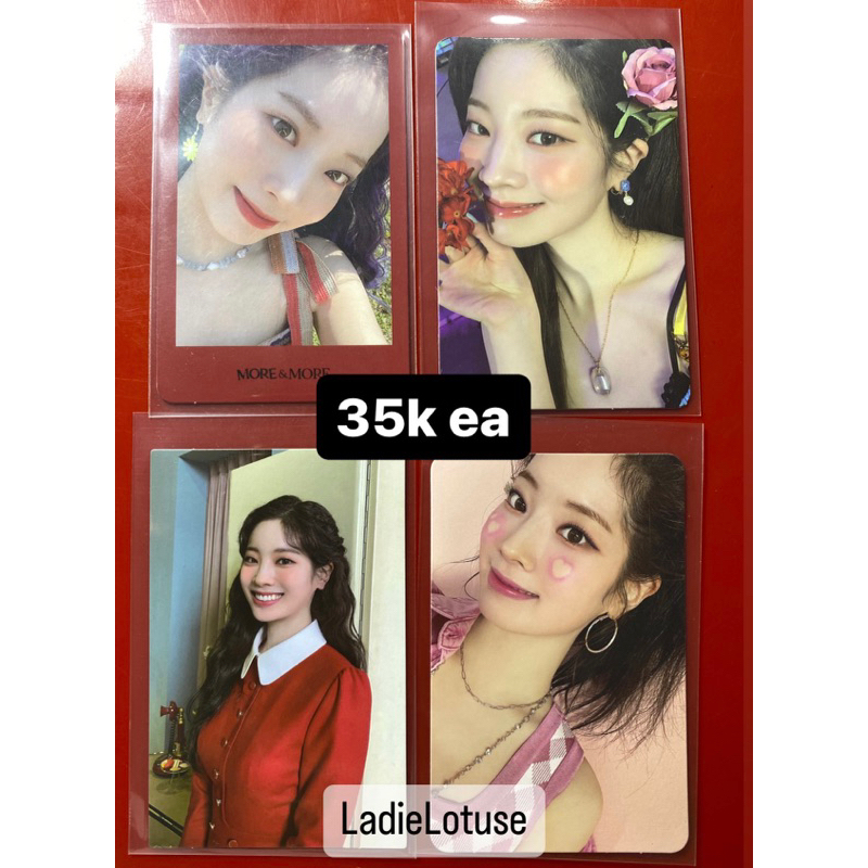 DAHYUN TWICE PC PHOTOCARD EWO FOL TOL FORMULA OF LOVE TASTE OF LOVE
