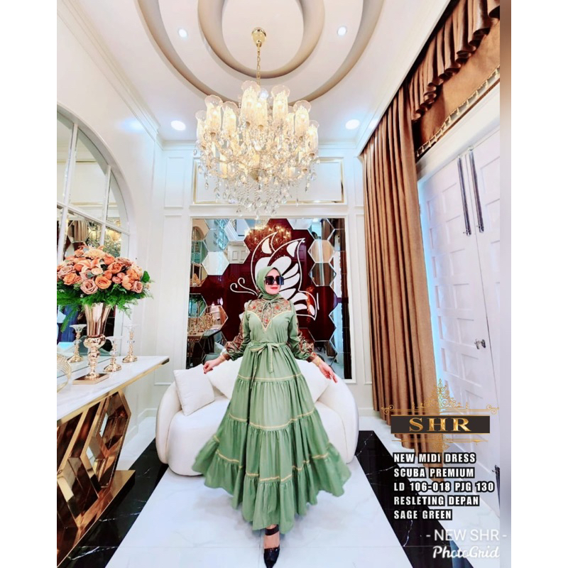 READY Dress Scuba ORI 100% SHR