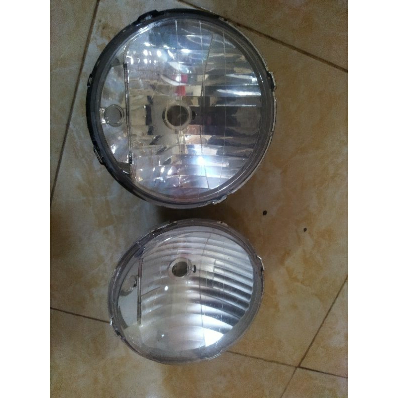 bahan bilet daymaker reflektor lwnou depan tiger tirev megapro mp