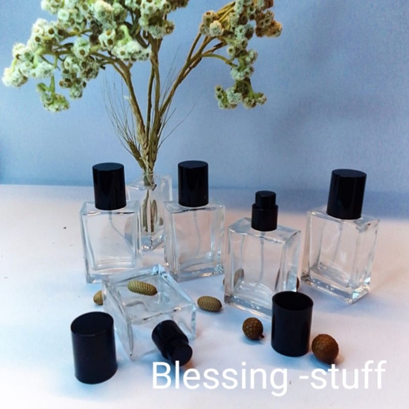botol parfum hrms drat hitam 30 ml perlusin-botol parfum kotak drat hitam 30 ml-botol parfum kosong 