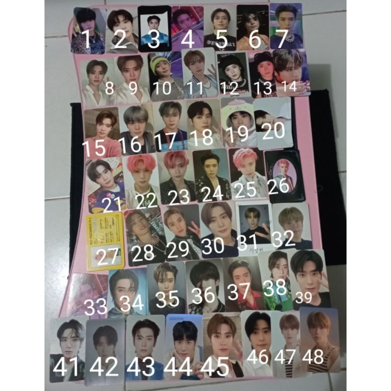 official photocard jaehyun nct 127 universe uc tc sticker ar selca seoul city 2 baddies digipack pb 