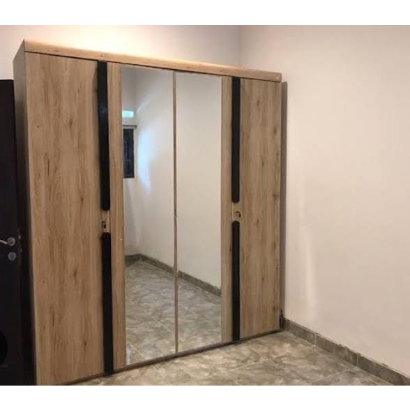 Activ Furniture Lp Palazzo 401 Sw (Lemari Pakaian 4 Pintu + Cermin)