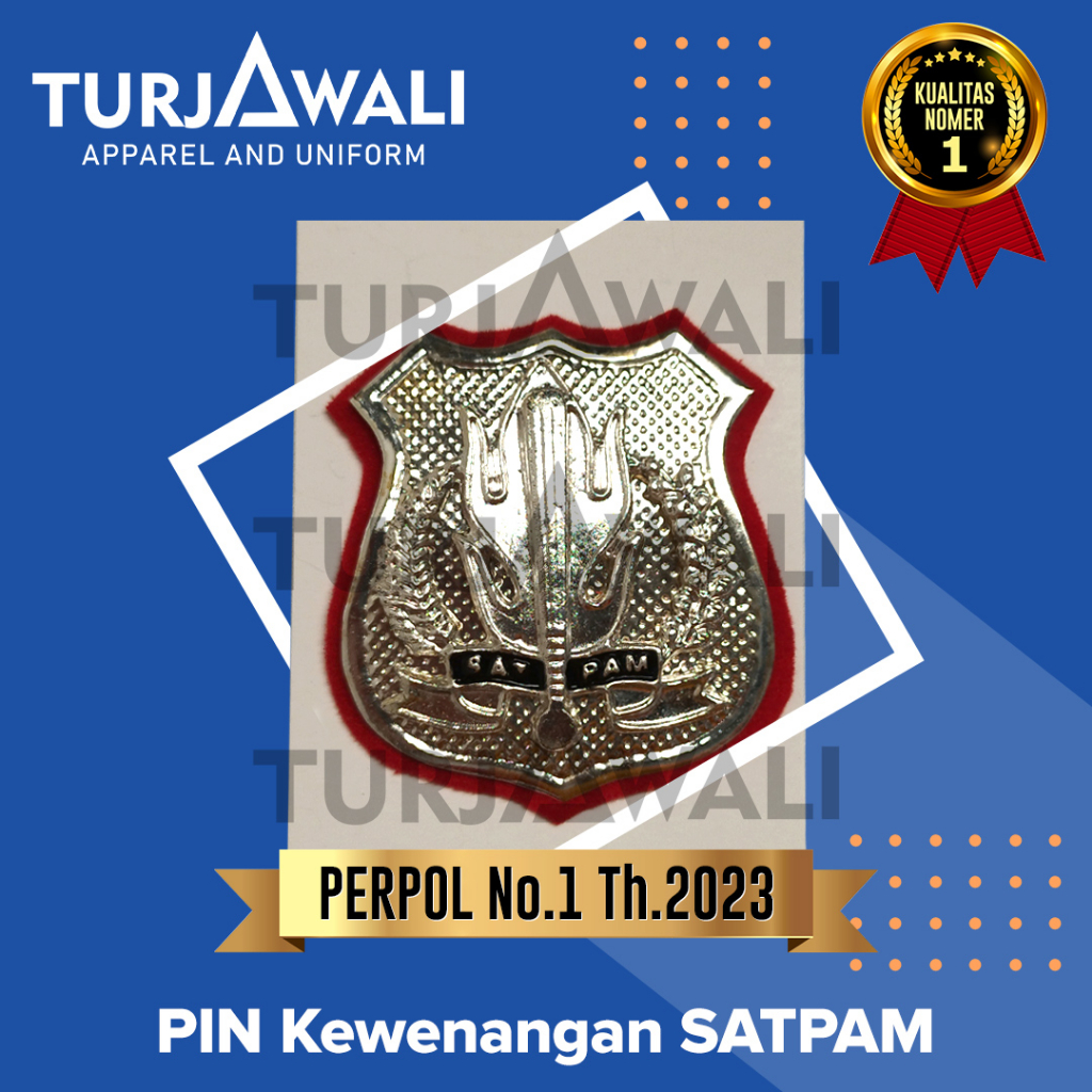 Pin Kewenangan Satpam / Pin Kewenangan Security / Pin Kewenangan Satpam Terbaru