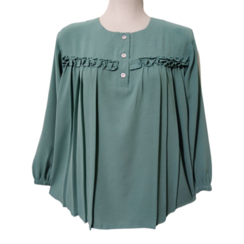 MORI BLOUSE//OVERSIZE//BAJU ATASAN WANITA//BLOUSE MORI