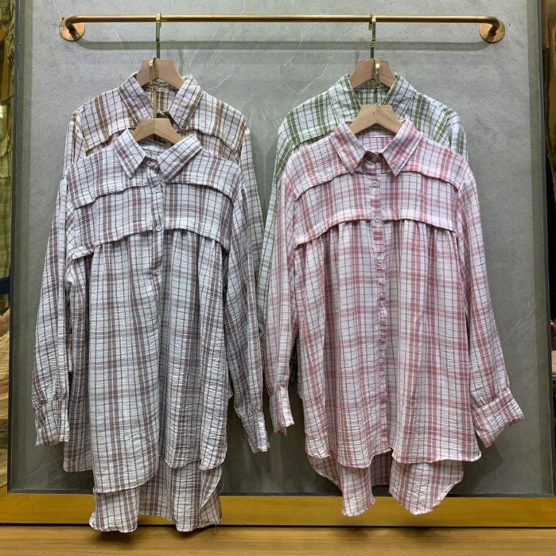 Fyer Signature 709 | Outfit Kuliah | Outfit Kasual | Kemeja Oversize | Kemeja Viral