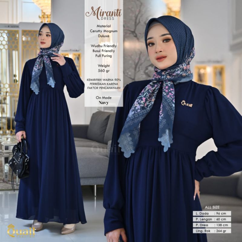 Miranti Gamis QuaiL Hijab