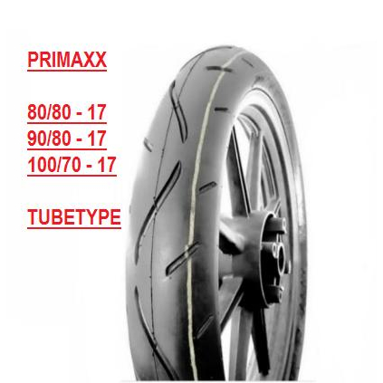 Ban Luar Primax SK01 80/80 - 90/80 - 100/70 -  17 Tube type SK 01 RING 17 -  SETARA 275 - 300 - 325 