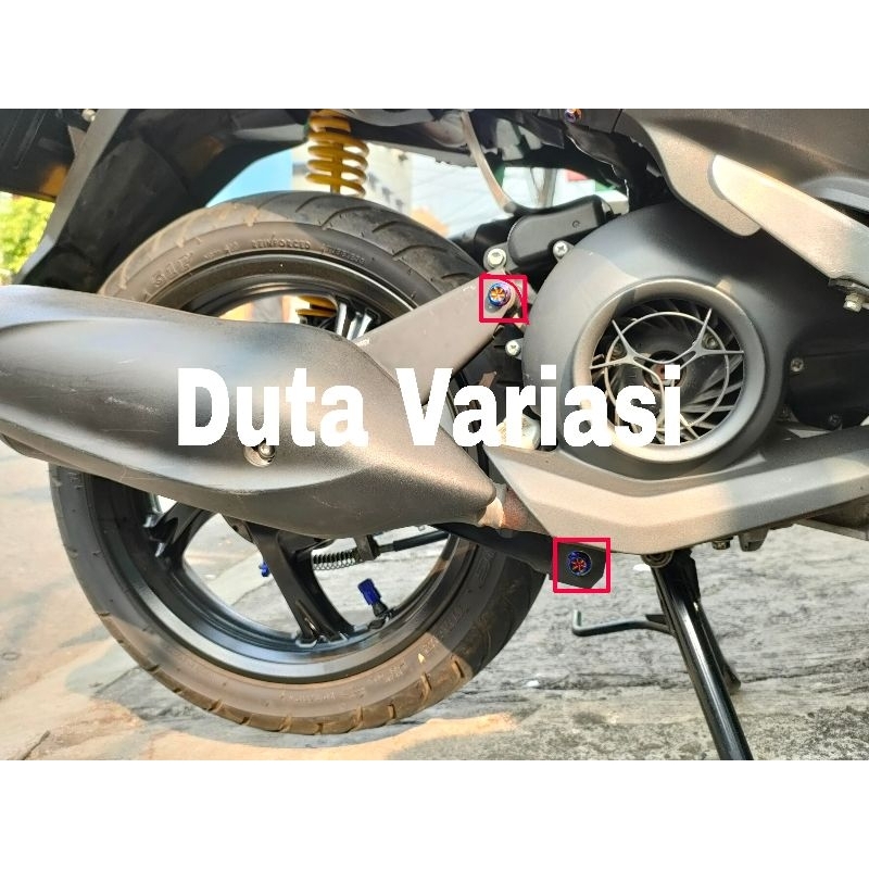 NACOM DV BAUT PEGANGAN KNALPOT YAMAHA GEAR