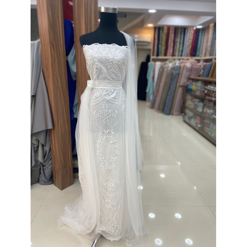 tulle sapto/ brokat sapto motif etnik