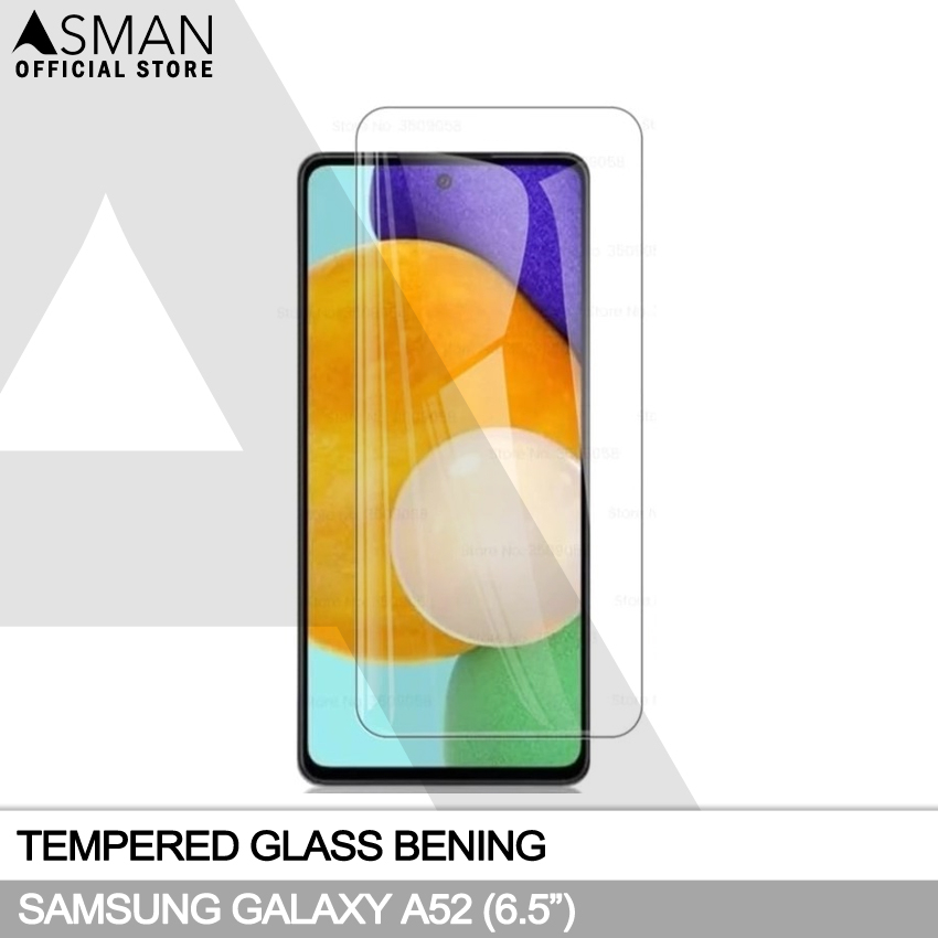 Tempered Glass Samsung Galaxy A52 (6.5&quot;) | Anti Gores Pelindung Layar Kaca - Bening