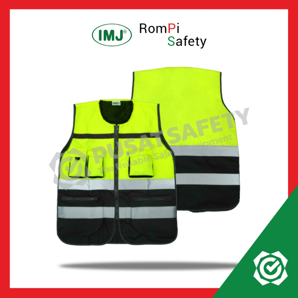 Rompi Safety 5 Kantong Kombinasi IMJ