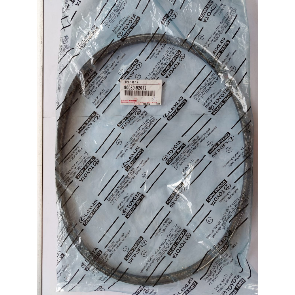 Belt, tali kipas Kijang Diesel. Original 90080-92012