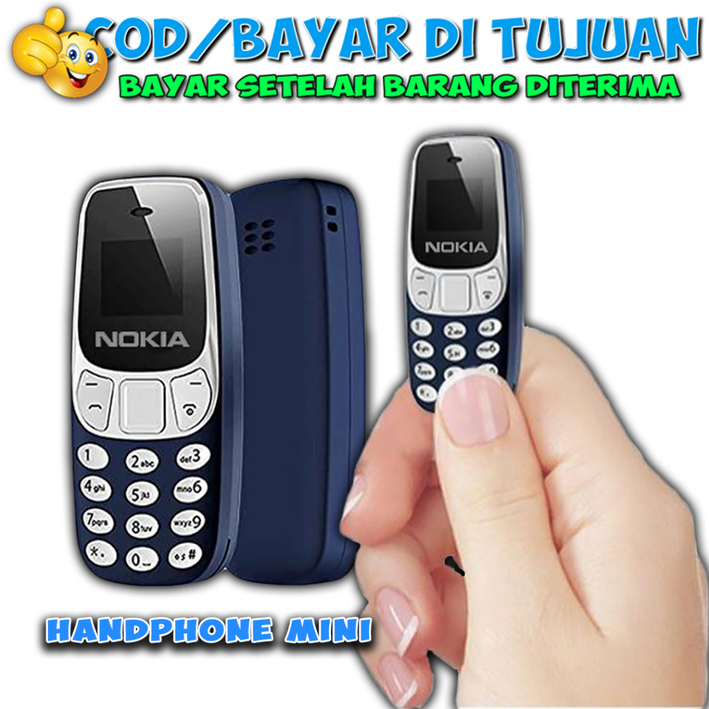 HP BM-10 Mini - HP Super Mini - HP dengan desain unik - Aplikasinya Lengkap