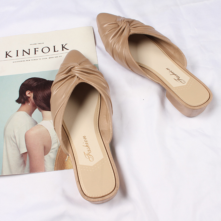 Sepatu Sandal Wanita Import Flatshoes Perempuan Kasual Sepatu Kerja Kuliah Jalan Cewek Fashion Polos SPT-71