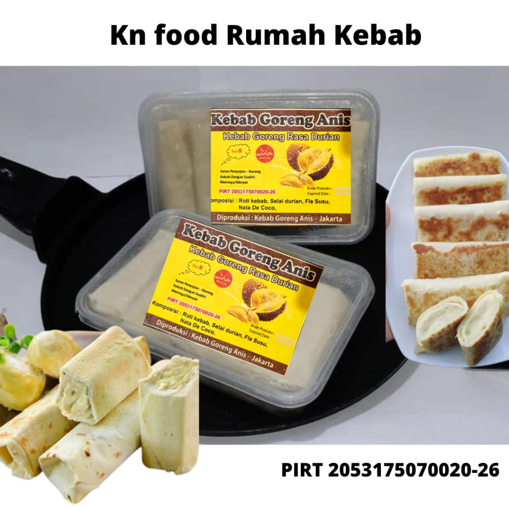 

Kebab Durian - Harga Promo Lebih Murah