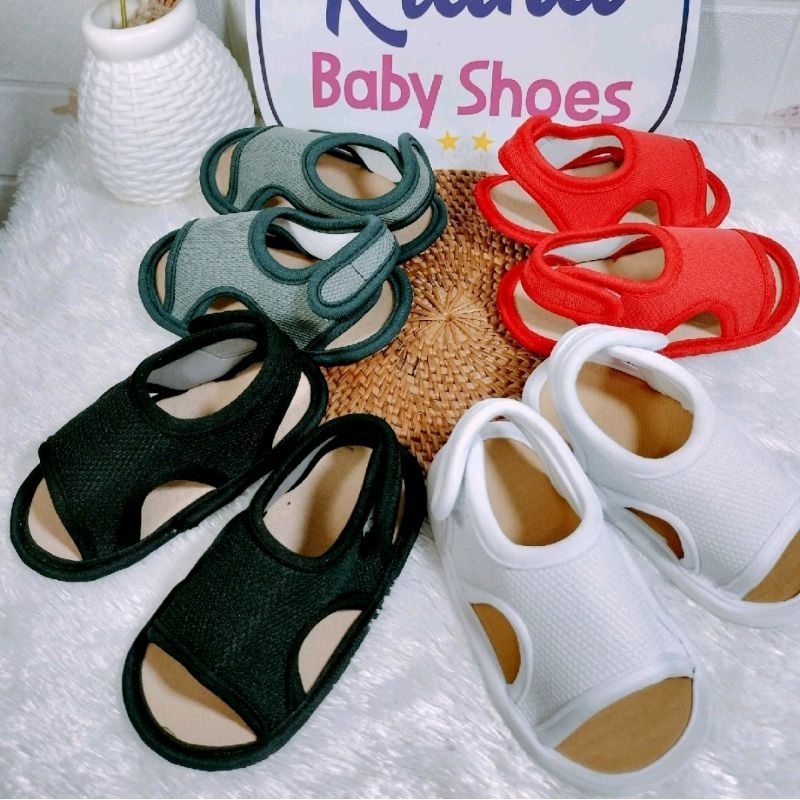 (RS40) Sandal bayi Prewalker Kokop terbaru usia 0-12 Bulan