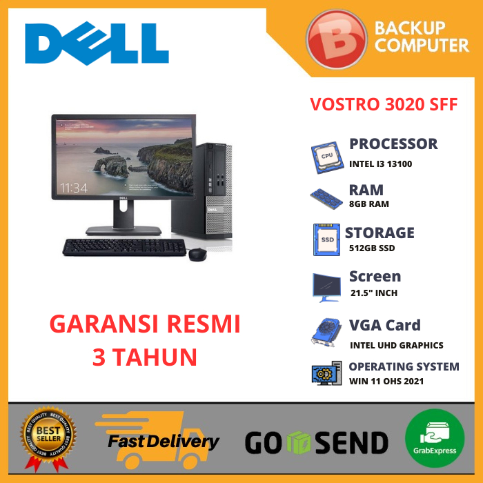 PC DESKTOP DELL VOSTRO 3020 SFF I3 13100