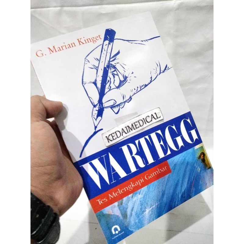 (ORIGINAL) BUKU WARTEG TES MELENGKAPI GAMBAR MARIAN KINGET