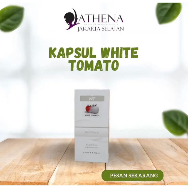 Goddesskin WHITE TOMATO KAPSUL PREMIUM | SUPLEMEN KECANTIKAN PENCERAH