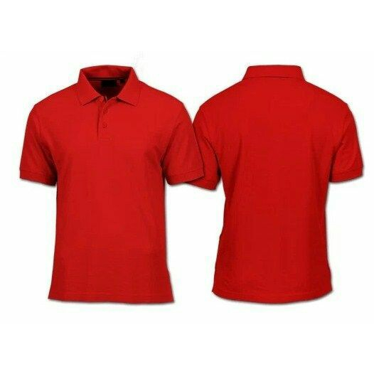 Kaos polo / kaos kerah / baju polo / polo shirt Merah