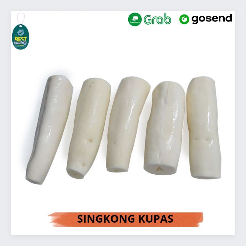 

Singkong Kupas - 500gr