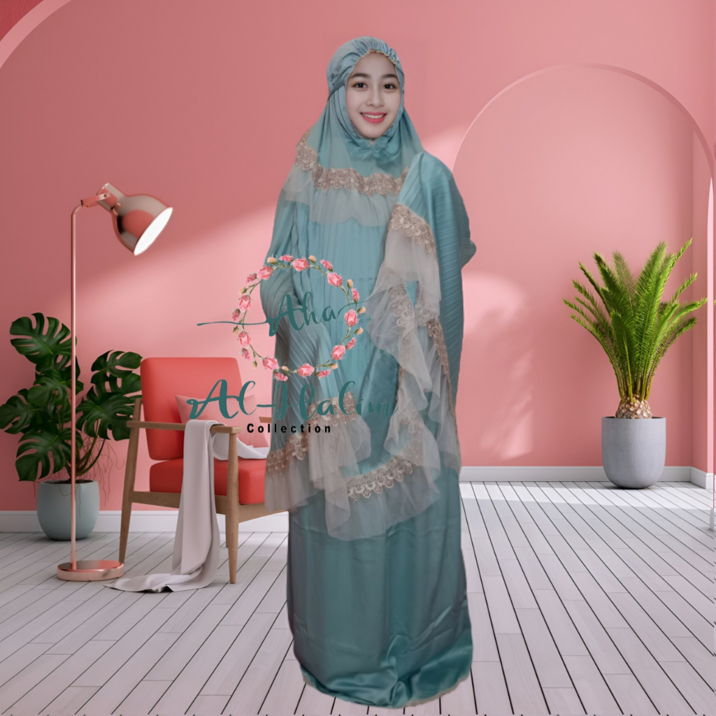 Mukena Dewasa Plisket Daily mukenah dewasa silk premium