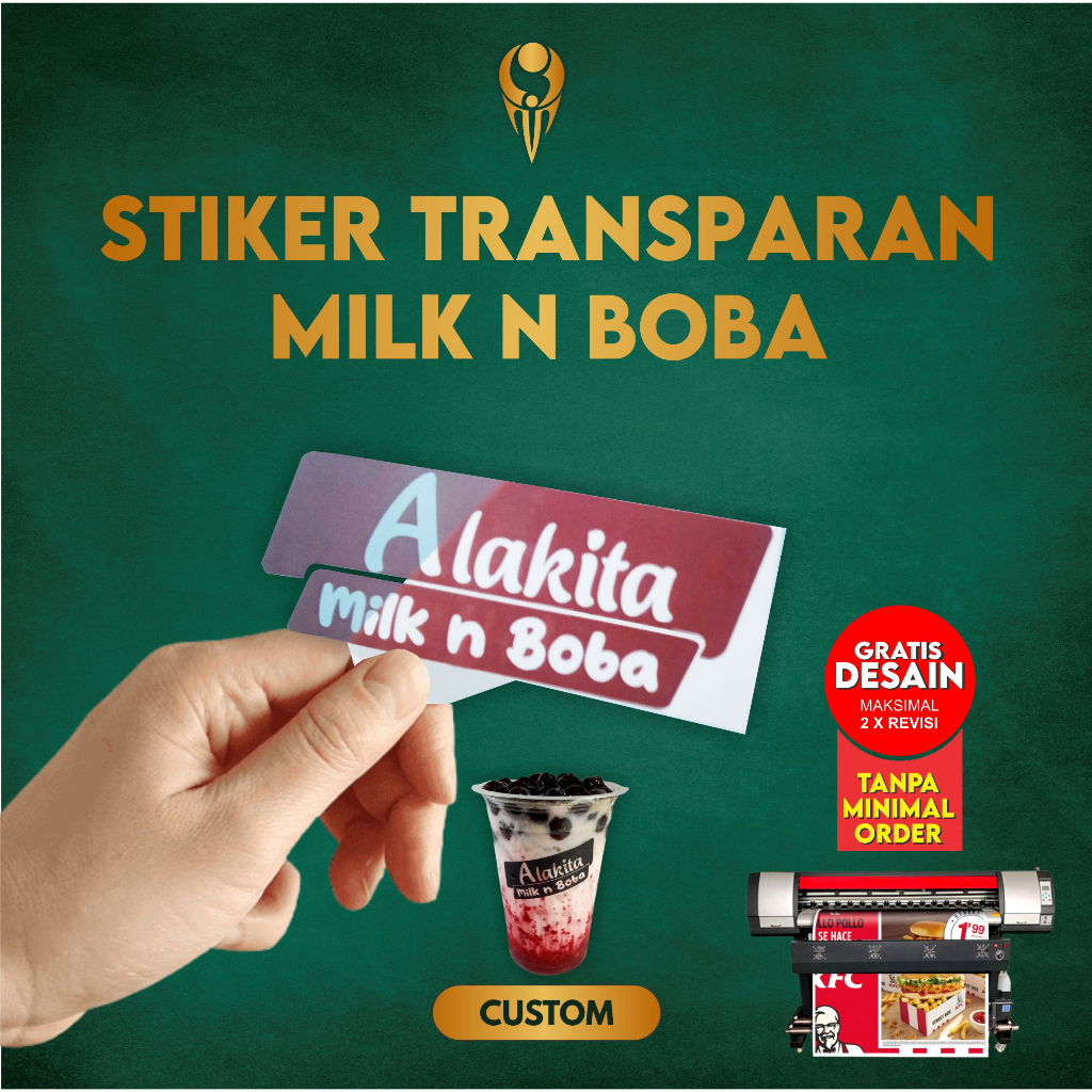 

STIKER TRANSPARAN MILK N BOBA - SOLDIMPRO