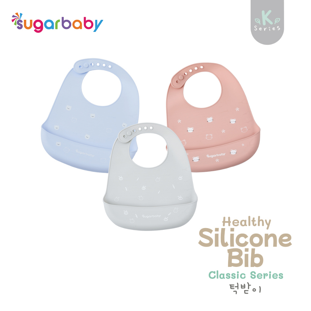 SugarBaby Premium Silicon Bib (K-series) dan Silicon Bib