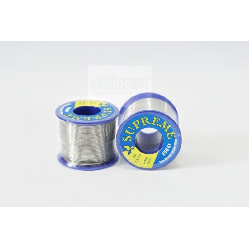 TIMAH SOLDER SUPREME Flux Cored Solder Wire besar