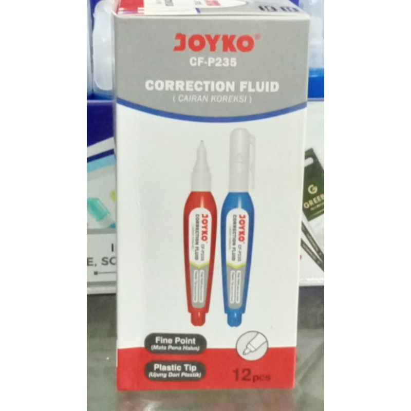 

CORRECTION FLUID CAIRAN KOREKSI/ TIP-X JOYKO CF-P235/ TIP-X JOYKO KECIL