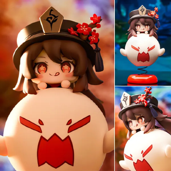 Hu Tao / Hutao Mini Figure Happy Shake (9cm) - Genshin Impact