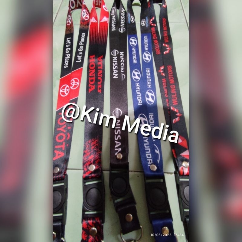 LANYARD HONDA tali dealer mobil motor Printing satuan