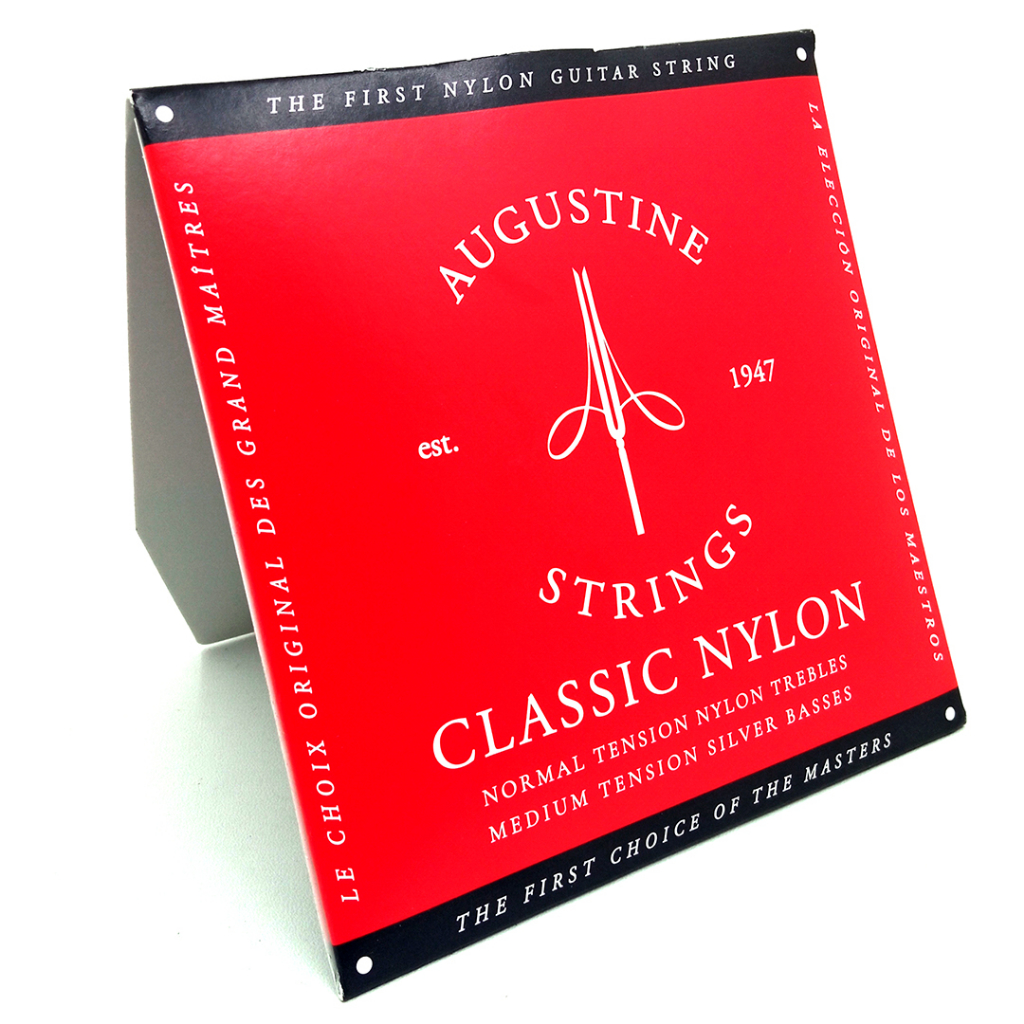 Augustine Classic Red Medium Tension Senar Gitar Klasik Nylon Original