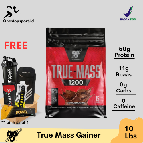 BSN TRUE MASS 1200 10LBS TRUE MASS GAINER 10 LB