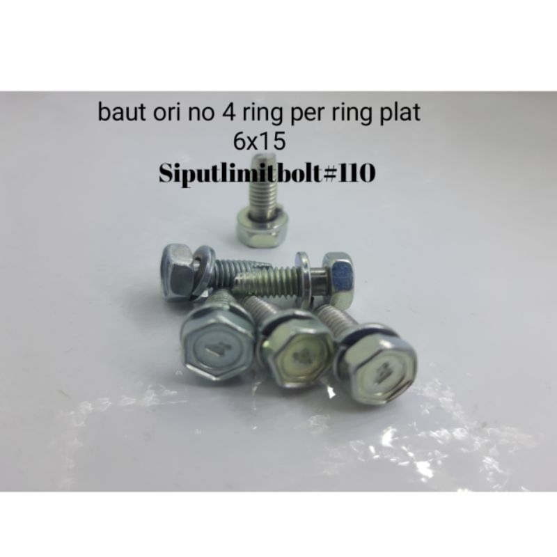 baut ori 10 m6 panjang 1,4cm