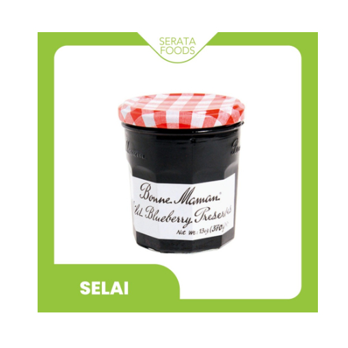 

Selai Bonne Maman Wild Blueberry Jam 370 gr