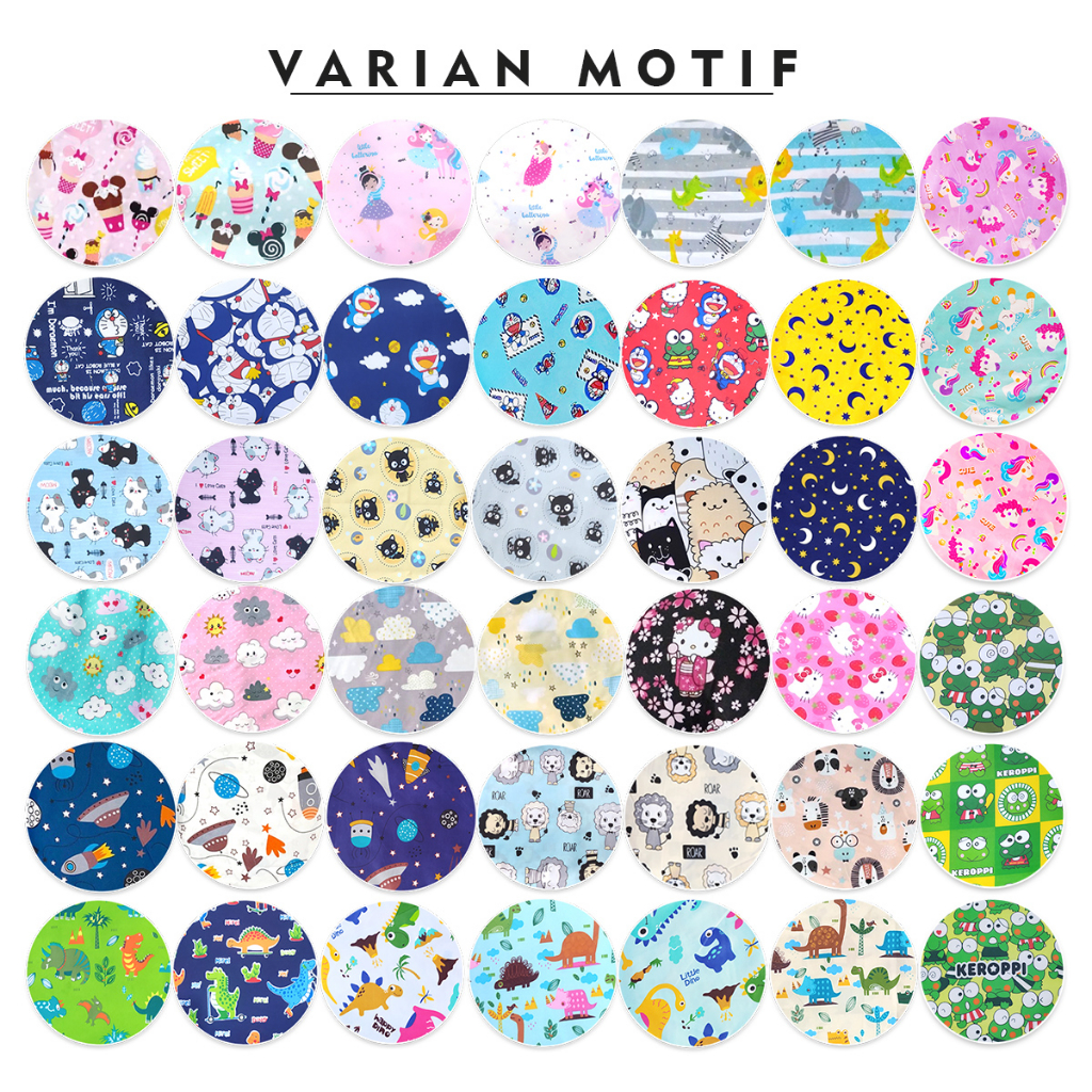 Sarung Bantal Cinta Mini Anak Motif Karakter Random Motif Boy &amp; Girl