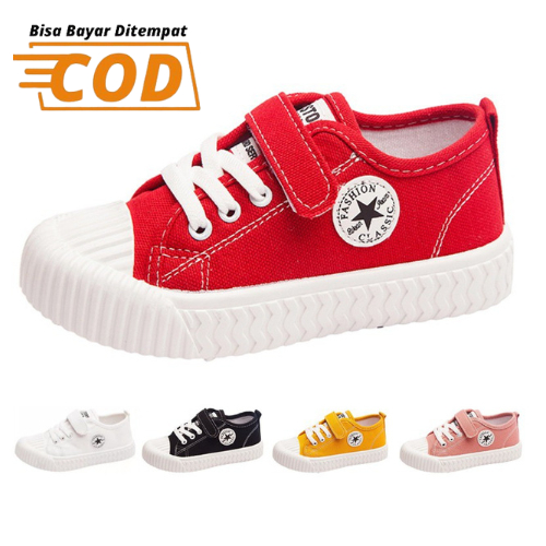 Chubby Glory SH19102 Sepatu anak Kanvas Murah impor Sepatu kets Anak sepatu anak All st*r size sepatu anak kekinian sepatu Perekat slip on terlaris Size 22-37