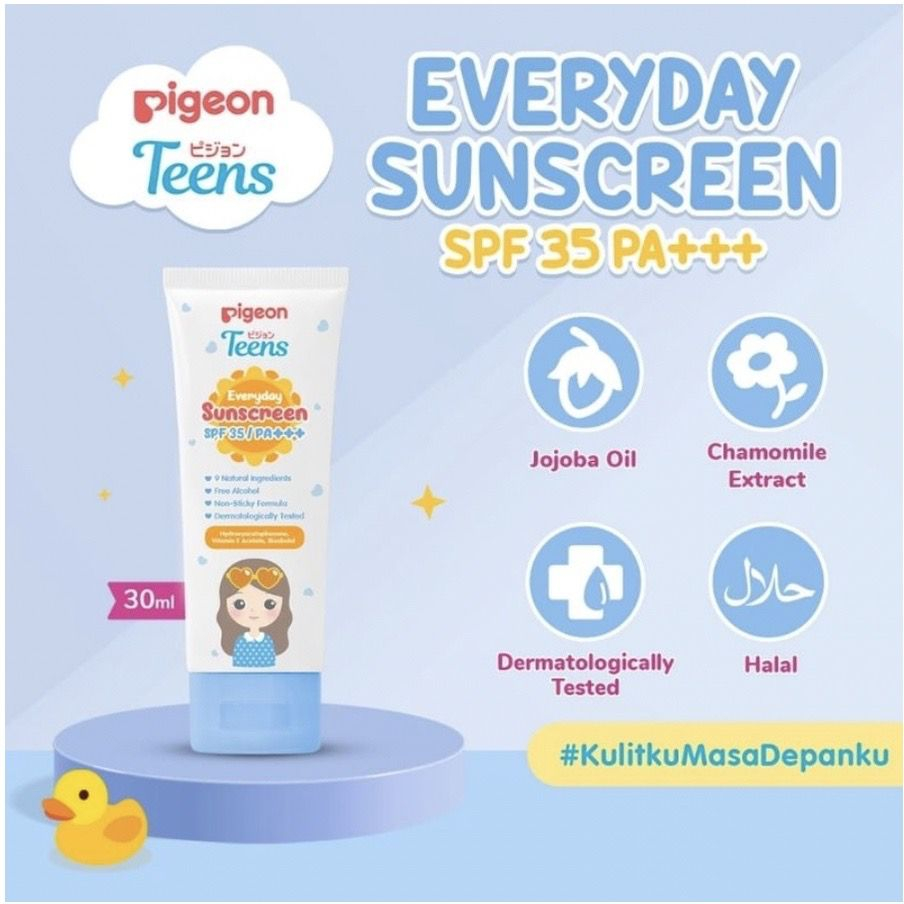 Pigeon Teens Everyday Suncreen SPF 35 PA+++ Suncreen Wajah