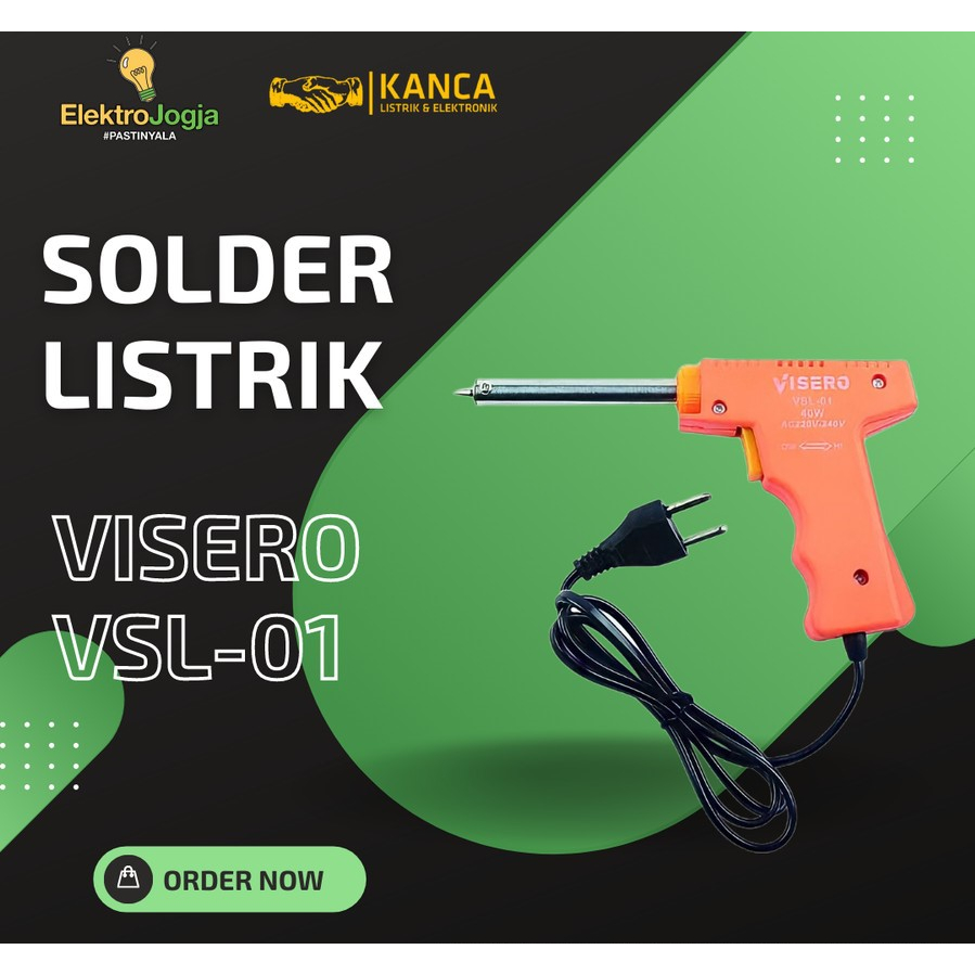 Solder Tembak / Gun Soldering 40w-100w VSL-01 VISERO