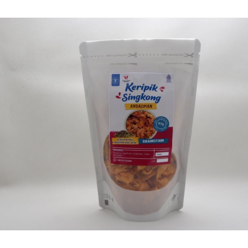 

Keripik singkong andaliman