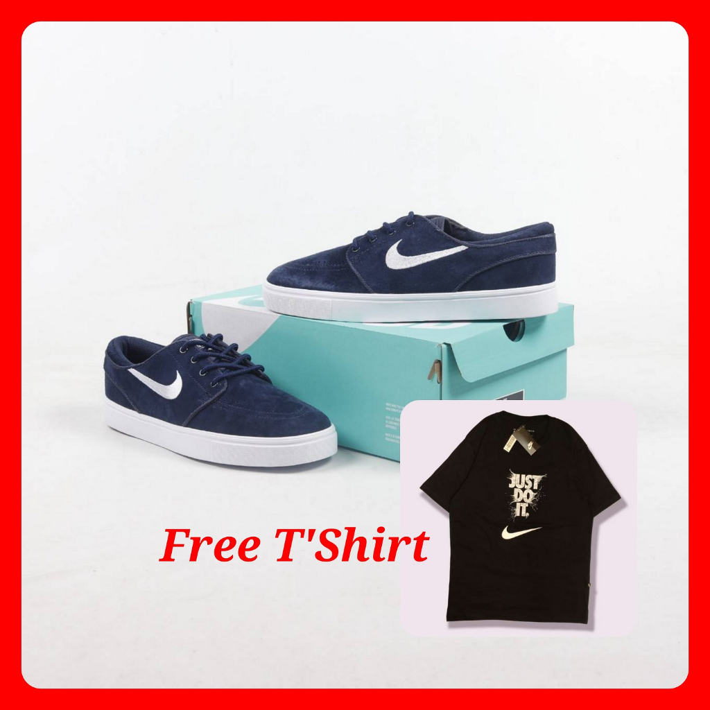 Nike SB Zoom Stefan Janoski Navy Original pria