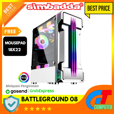 PC Rakitan Gaming i5 10400F (GTX 1050Ti 4GB ) Cocok Editing Render