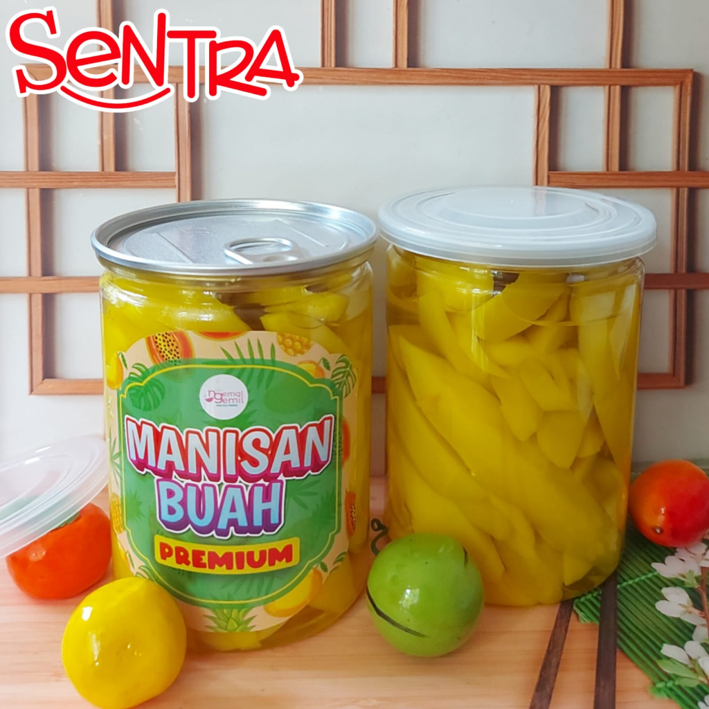 

Cemilan Manisan Buah Mangga Original Premium Kemasan PET CAN