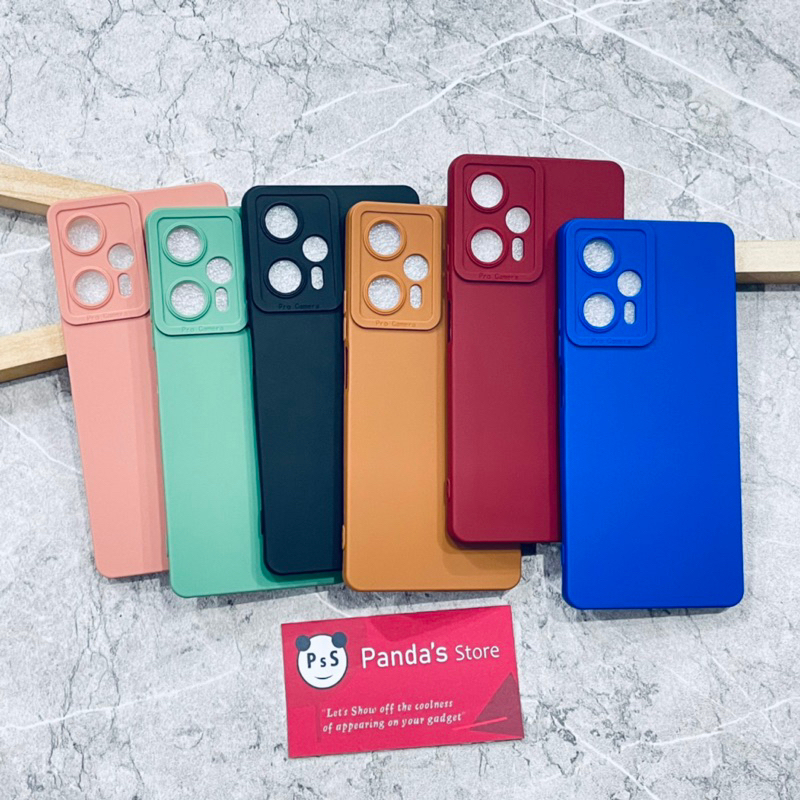 Softcase Pro Camera Poco F5 Candy Case Full Color 3D Silikon TPU