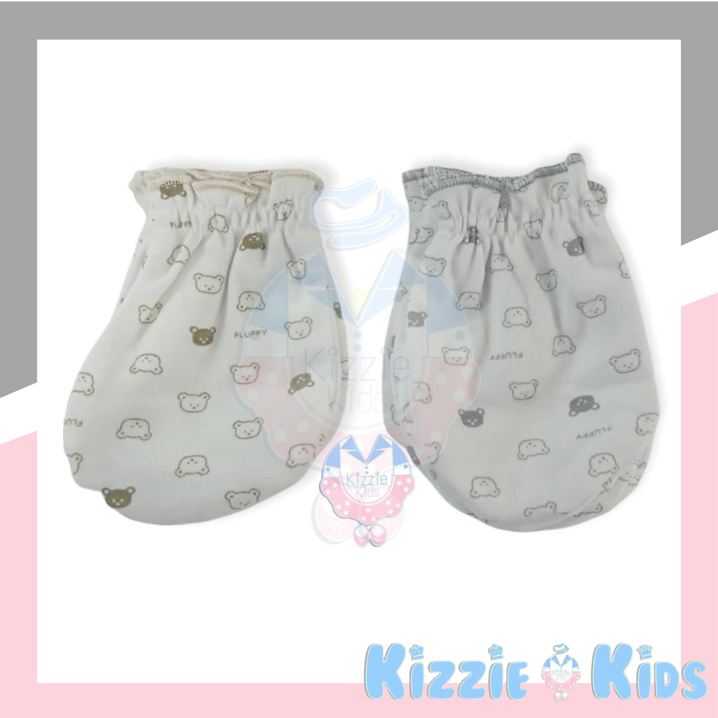 Sarung Tangan &amp; Kaki Bayi Fluffy / STK bayi