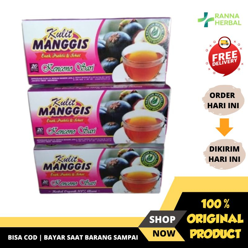 

[Terlaris] Teh Celup Kulit Manggis Herbal Asli Original