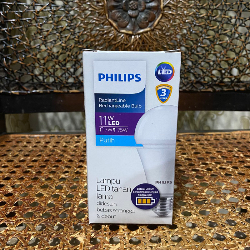 Philips Emergency Rechargeable LED 11w