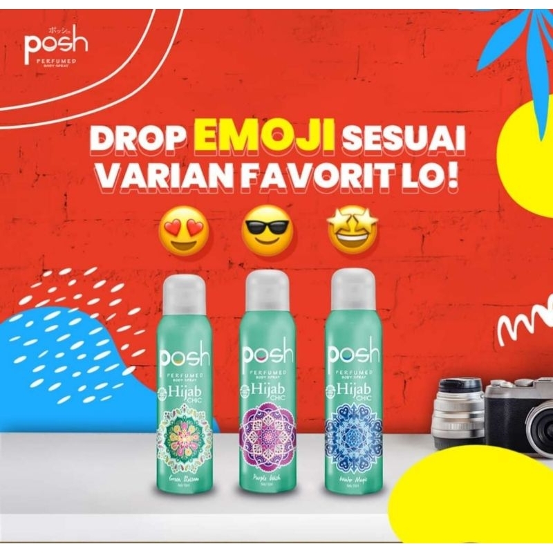 POSH MEN 150ml / Minyak Wangi POSH